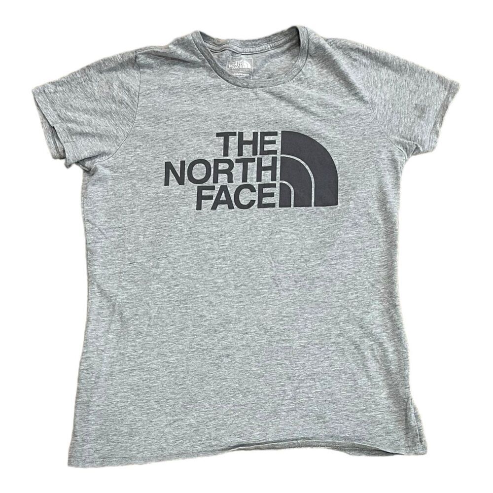 The North Face Gray Standard Fit Logo Tee M